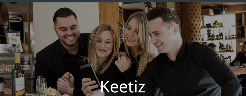 Capture du site de Keetiz